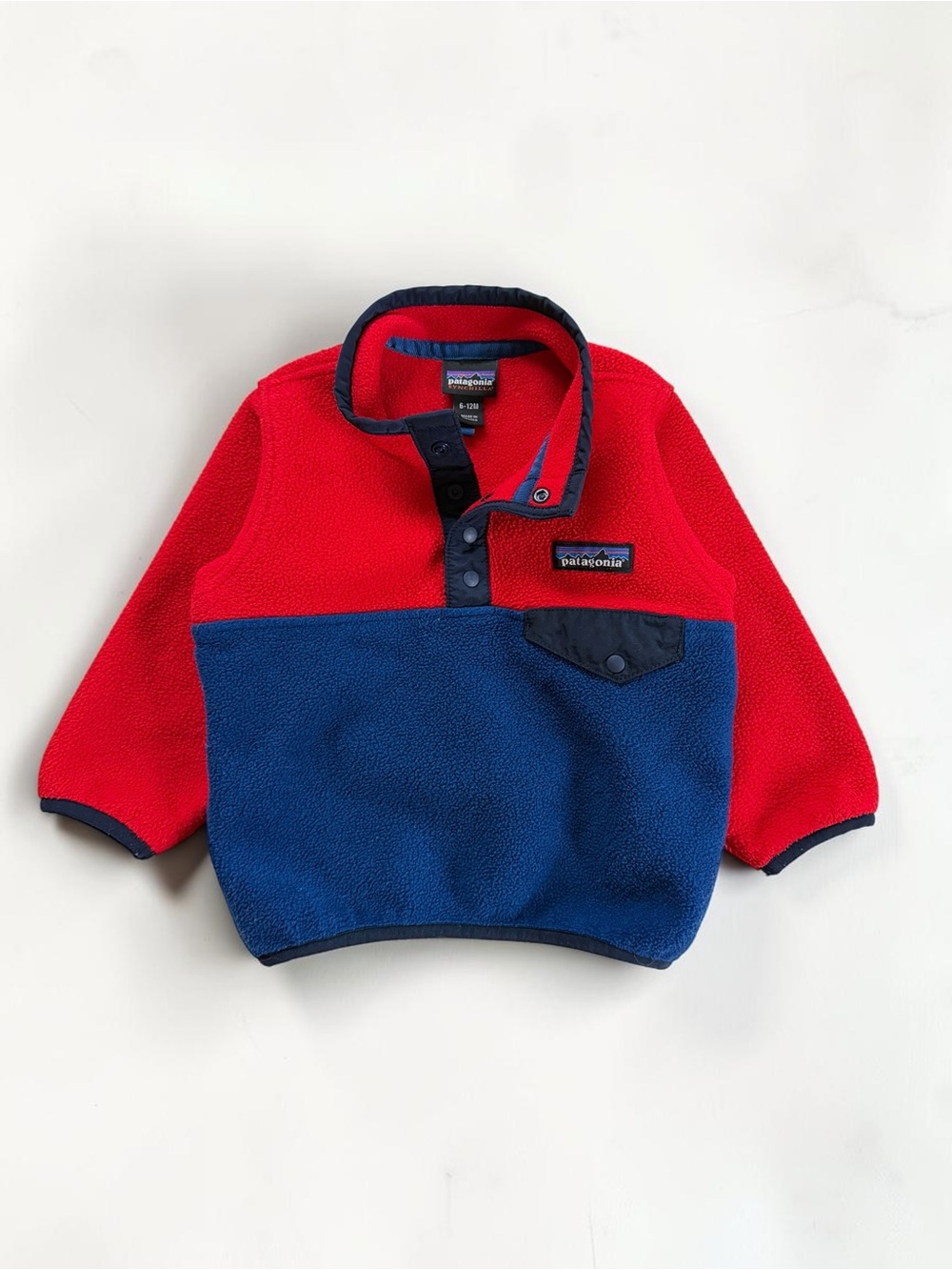 PATAGONIA VGUC Colorblock Synchilla Fleece Pullover